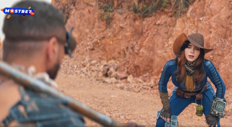 หนังโป๊คอสเพลย์ ซีรี่ย์ฝรั่งเรื่อง FALLOUT จัดทำโดยดาราโป๊รัสเซีย SWEETIE FOX นางเอกจากโวลต์ 32 กำลังหลงทาง ขอให้คนเถื่อนช่วยแลกกับการโม๊คควยและให้เย็ดหี